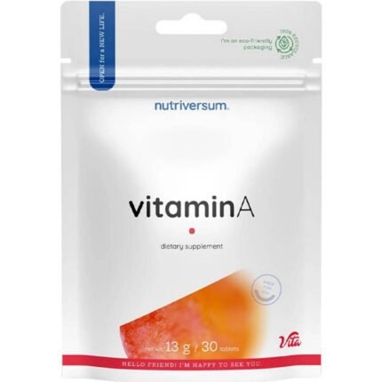 Supports healthy vision and eye function — Nutriversum Vitamin A VITA,