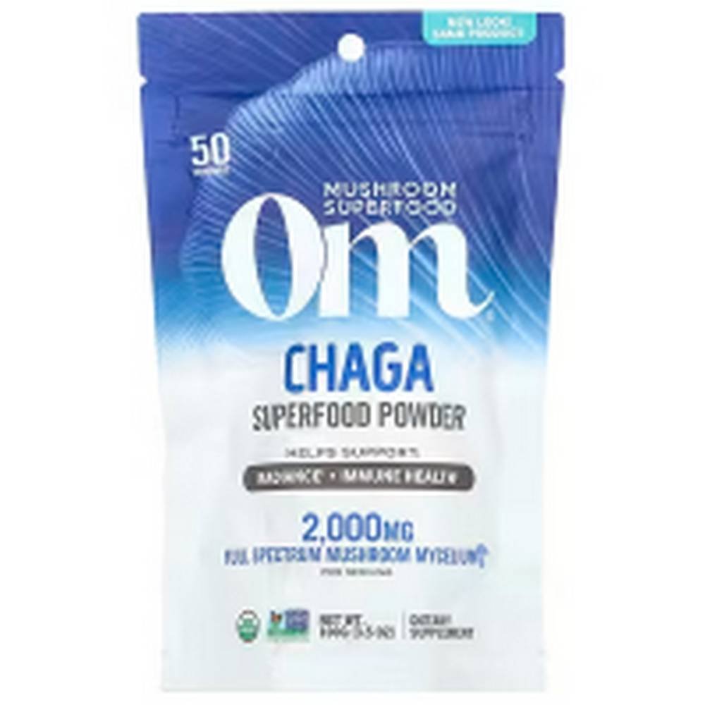 om mushrooms organic mushroom powder lions mane100g om mushrooms hongo organico en polvo melena de leon 100 g Immune System Support-Om Mushrooms Organic Mushroom Powder, Lion's Mane,