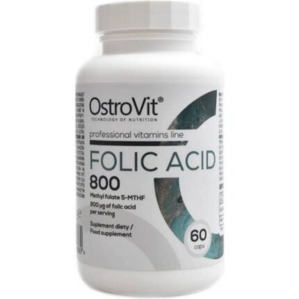 Supports healthy pregnancy β Ostrovit Folic Acid 800 mcg,