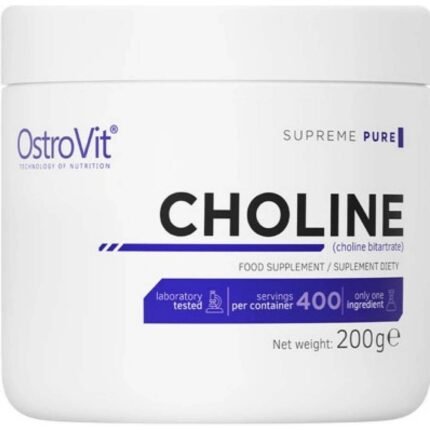 Choline deficiency in the body — OstroVit Supreme Pure Choline dietary supplement, 200g,