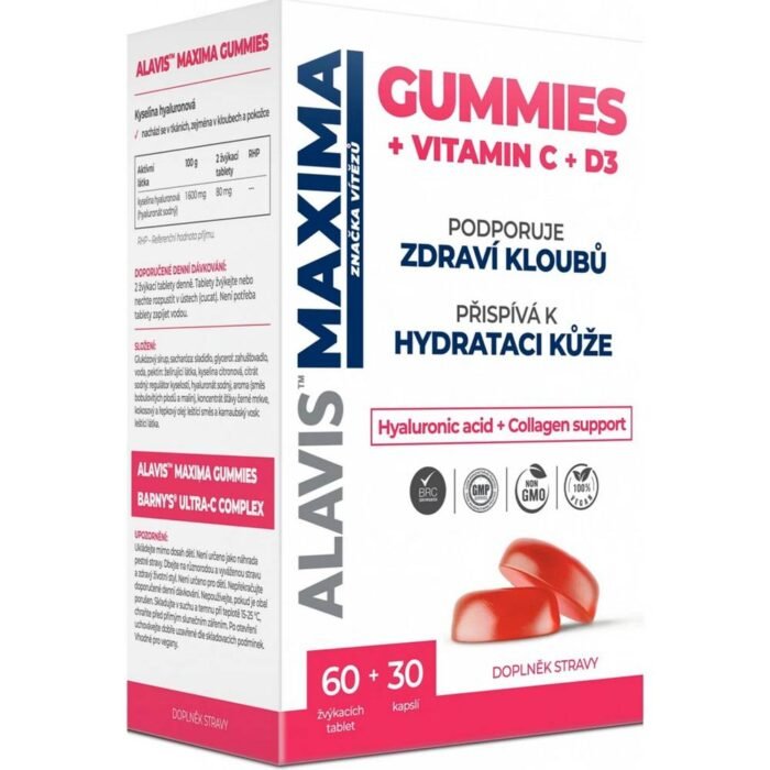 Supporting joint health — Patron Alavis Maxima Gummies 60 tablets,