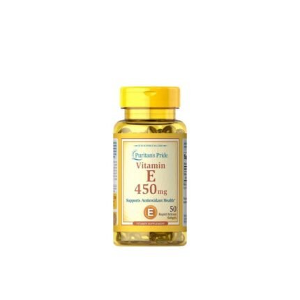 Supports skin health — Puritan's Pride Vitamin E-1000 IU,