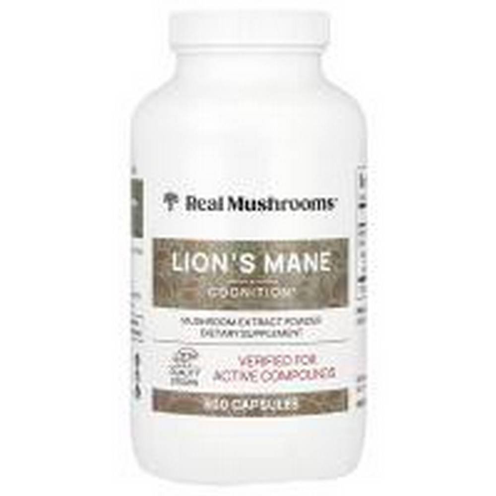 real mushrooms lions mane mushroom extract powder 300 real mushrooms extracto de hongo melena de leon en polvo 300 Cognitive Support-Real Mushrooms Lion's Mane Mushroom Extract Powder,