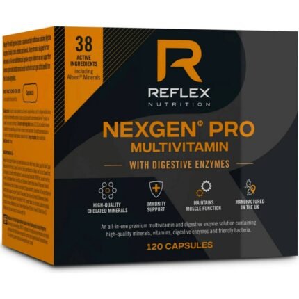 Boosting energy and endurance — Reflex Nutrition Nexgen PRO + Digestive Enzymes,