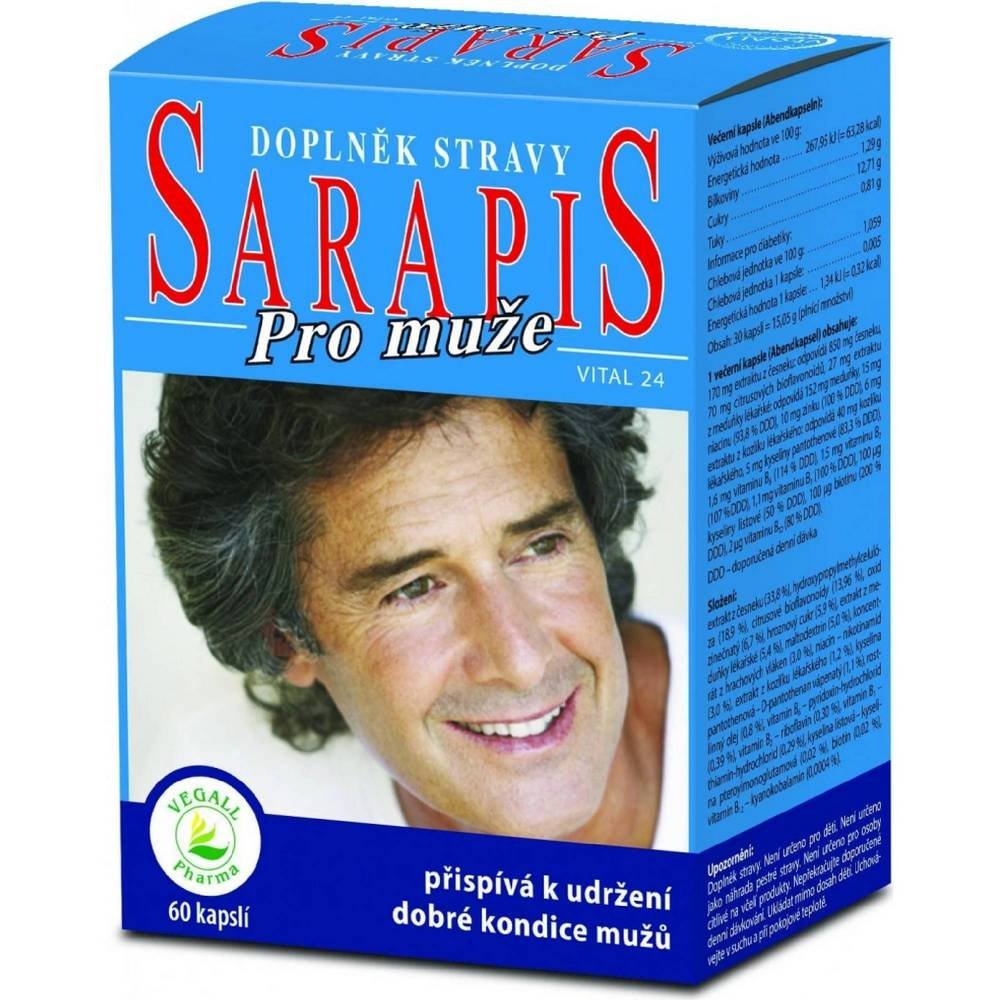sanamed sarapis for men60 Support for overall health — Sanamed Sarapis for men,
