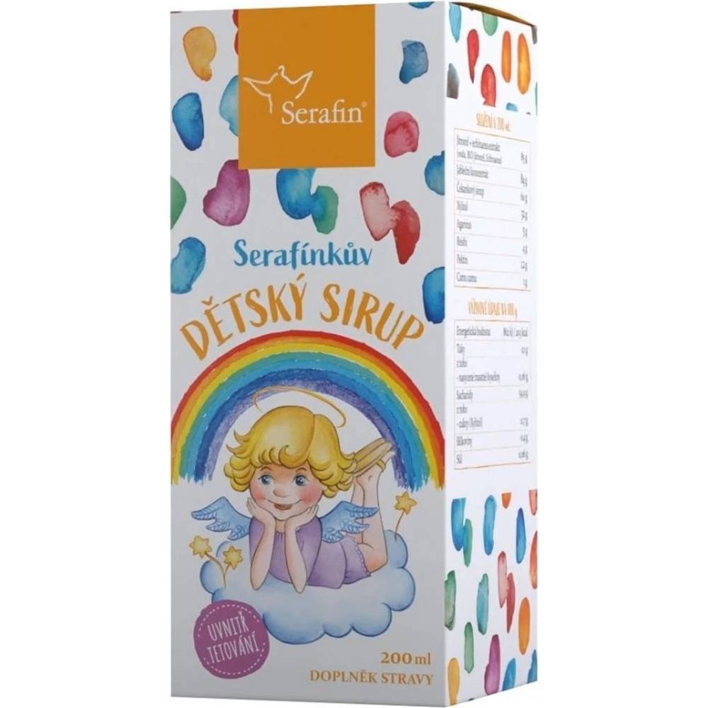 serafin childrens syrup serafinkuv200ml Supports immune system — Serafin Children's Syrup Serafínkův, 200ml,
