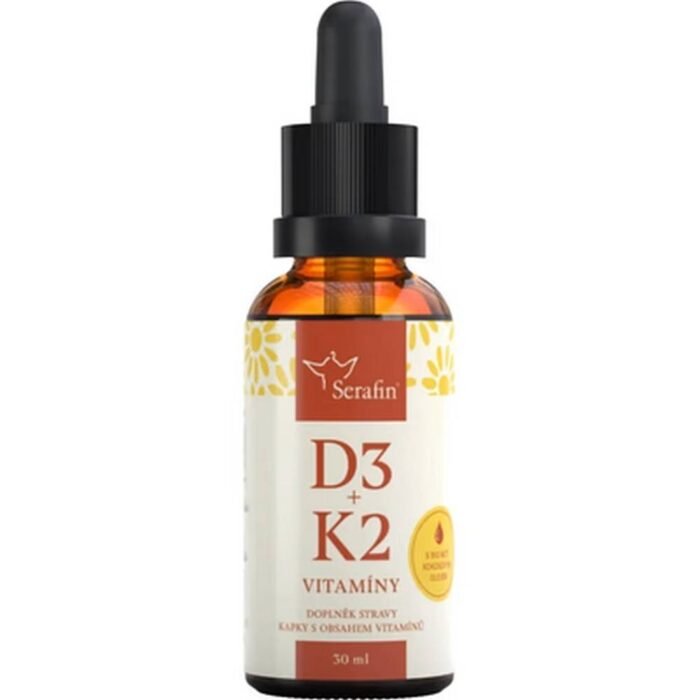 Deficiency of vitamins D3 and K2 — Serafin Vitamins D3 + K2,