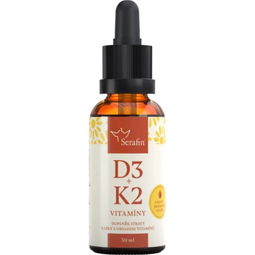 serafin vitamins d3 k230ml Deficiency of vitamins D3 and K2 — Serafin Vitamins D3 + K2,