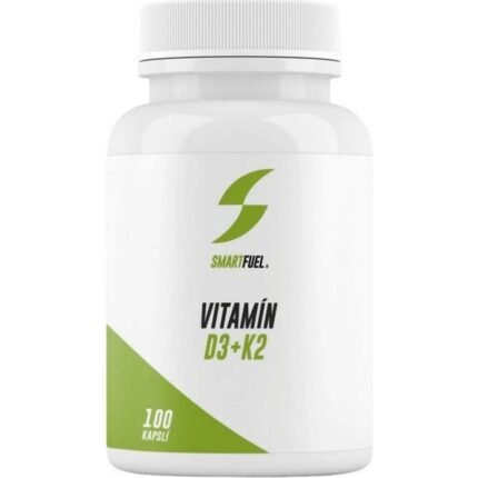 Supports bone health — SmartFuel Vitamin D3 + K2 D3 5000 IU K2 as MK-7,