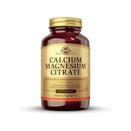 Calcium deficiency in the body — Solgar Calcium Magnesium Citrate,