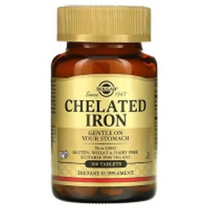Immune System Support -Solgar, Chelated Iron,
