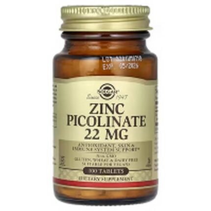 Immune System Support-Solgar, Zinc Picolinate, 22 mg,