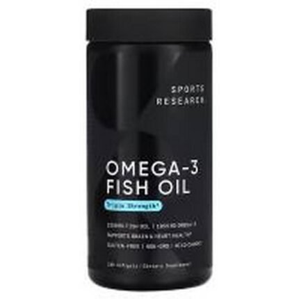 Cardiovascular support-Sports Research Omega-3 Fish Oil.