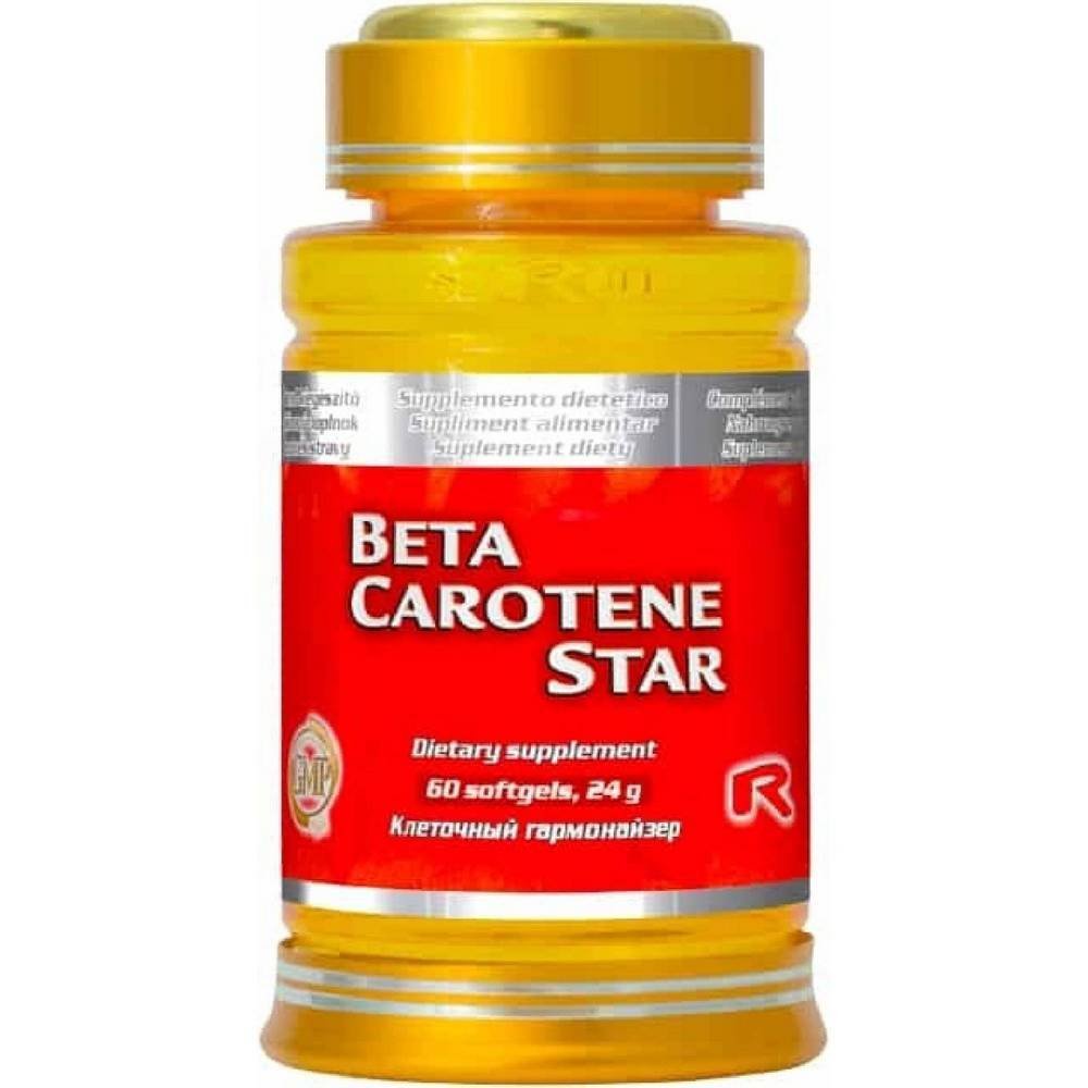 starlife beta carotene star60 Supports healthy skin and natural tanning β Starlife Beta-Carotene Star,