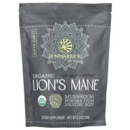 Immune System Support-Sunwarrior Be Well Organic Lion's Mane,