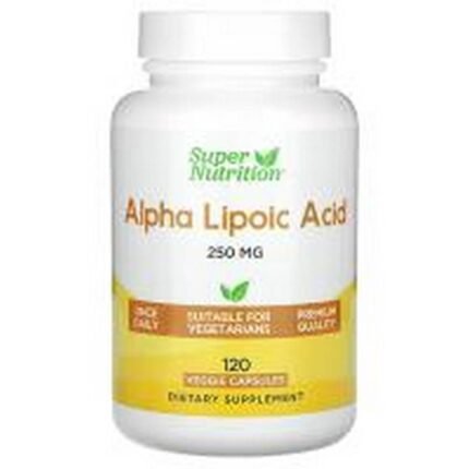 Antioxidant protection -Super Nutrition Alpha Lipoic Acid, 250 mg,