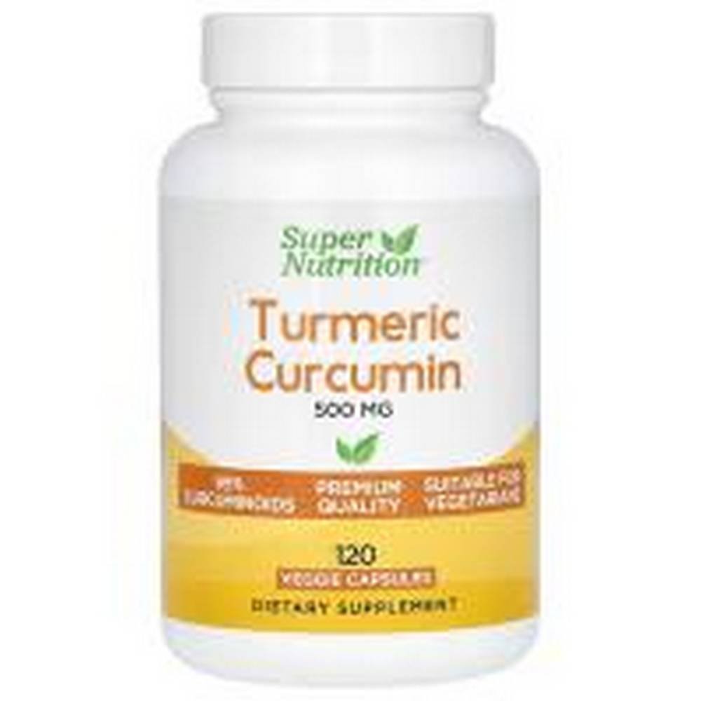 super nutrition turmeric curcumin 500 mg 120 curcuma curcumina 500 mg 120 Anti-inflammatory action -Super Nutrition Turmeric Curcumin 500 mg,