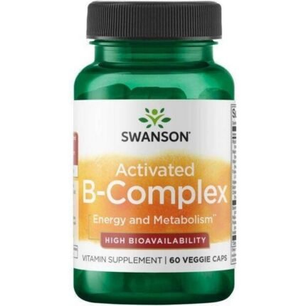 Energy and vitality support — Swanson Activated B-Complex,