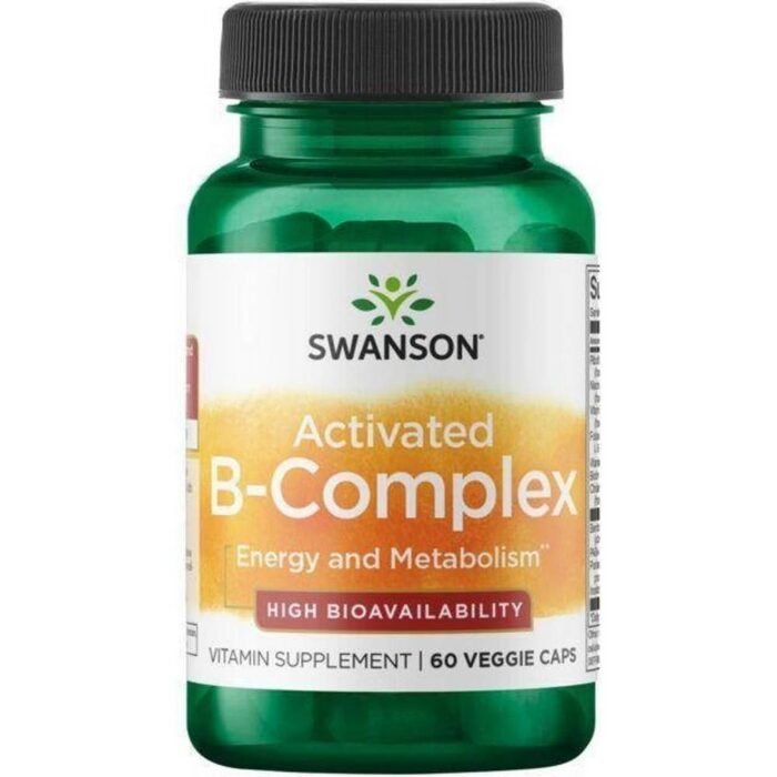 Energy and vitality support — Swanson Activated B-Complex,