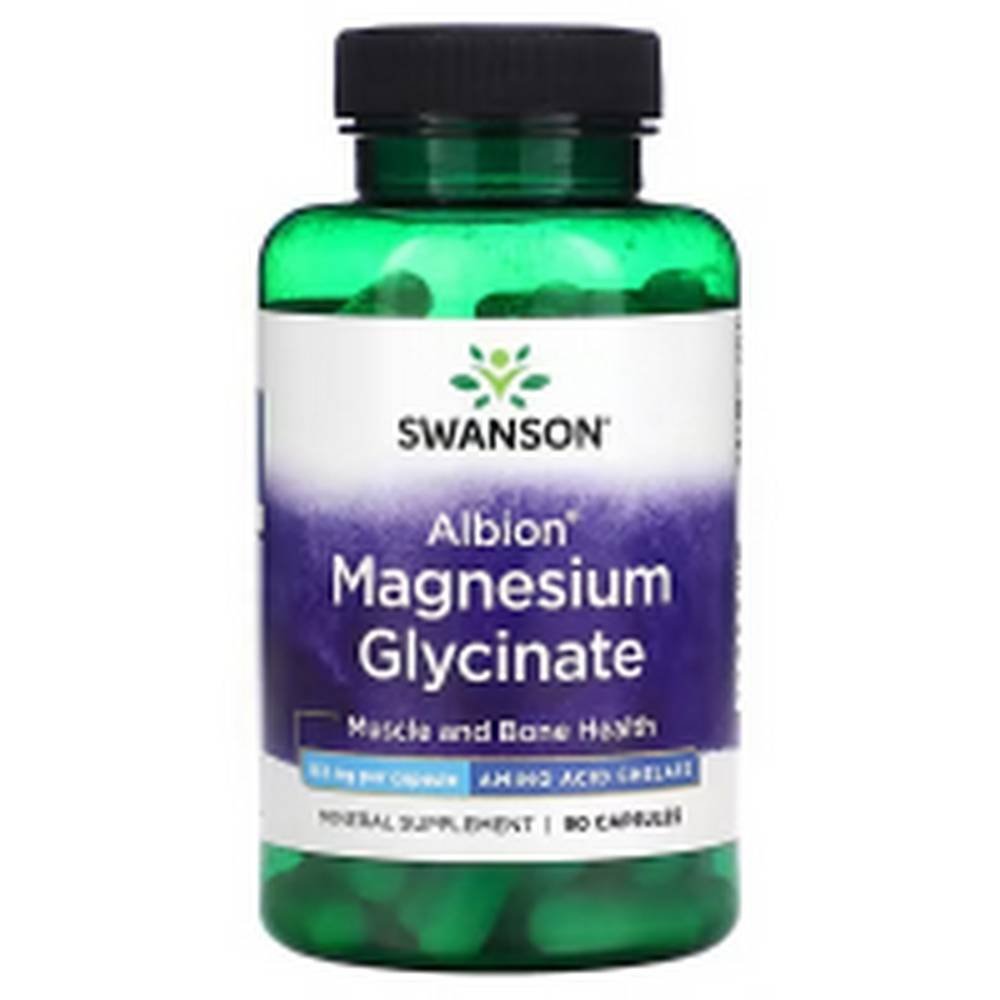 swanson albion magnesium glycinate 133 mg 90 swanson albion glicinato de magnesio 133 mg 90 Magnesium Deficiency -Swanson, Albion, Magnesium Glycinate,