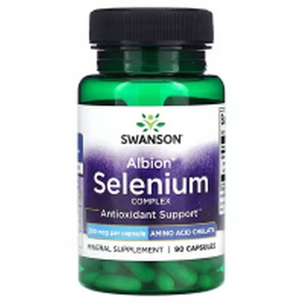 swanson albion selenium complex 200 mcg 90 swanson complejo de selenio albion 200 mcg 90 Immune System Support - Swanson, Albion Selenium Complex, 200 mcg ,
