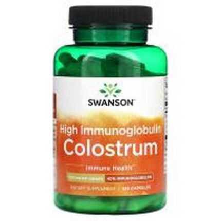 Immune System Support -Swanson High Immunoglobulin Colostrum 500 mg,