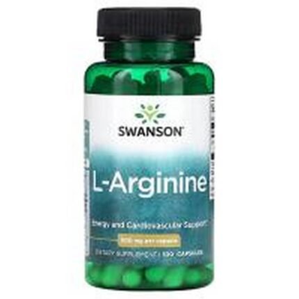 Improved blood circulation - Swanson L-Arginine 500 mg,