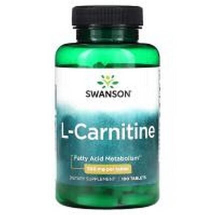 Fat Burning - Swanson L-Carnitine 500 mg,