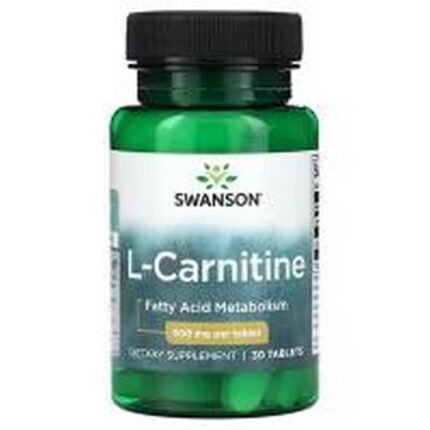 Fat Burning - Swanson L-Carnitine 500 mg,