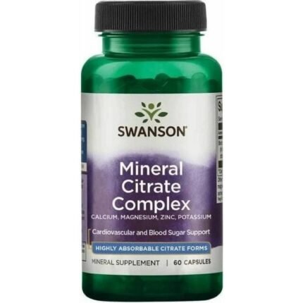 Calcium deficiency in the body — Swanson Mineral Citrate Complex Calcium, Magnesium, Zinc, Potassium,