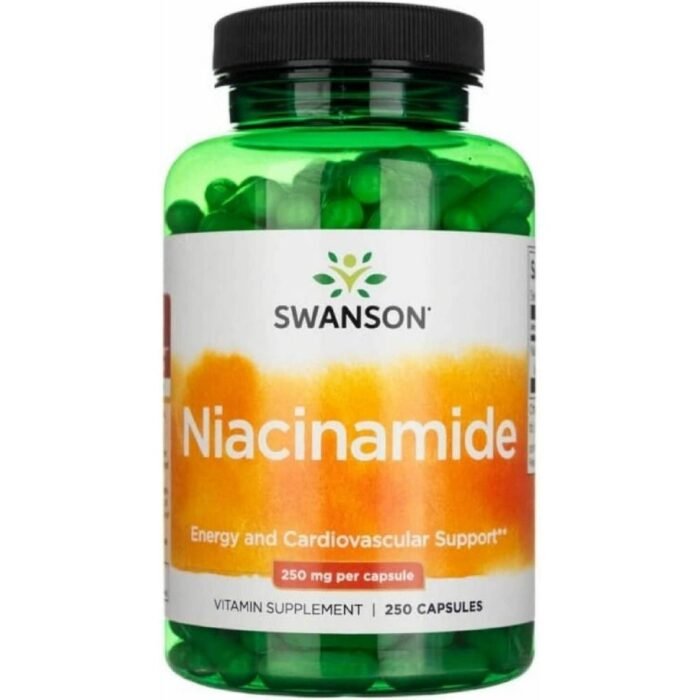 Supports energy metabolism — Swanson Niacinamide Vitamin B3 250 mg,