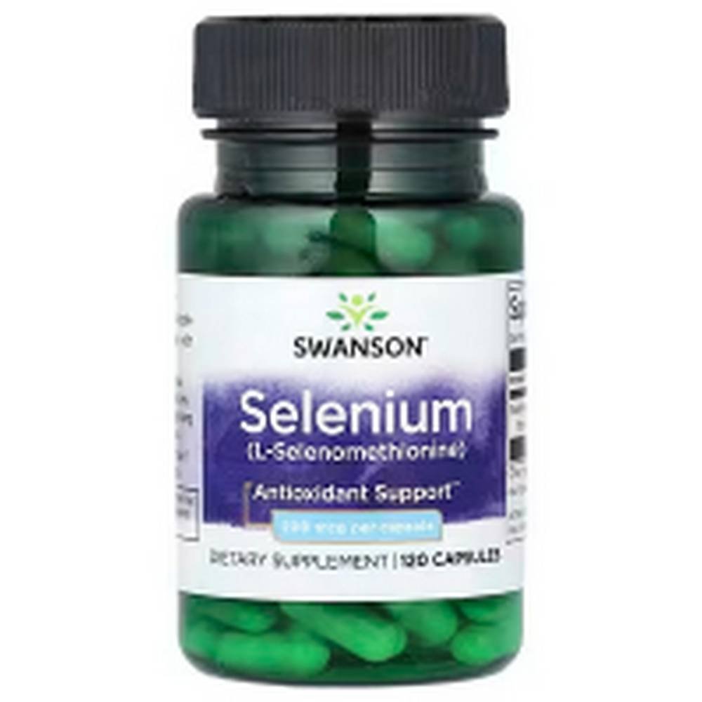 swanson selenium 200 mcg 120 swanson selenio 200 mcg 120 Immune System Support-Swanson, Selenium,