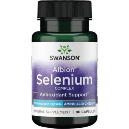 Supports immune system — Swanson Selenium Complex Selenium Glycinate 200 mcg,