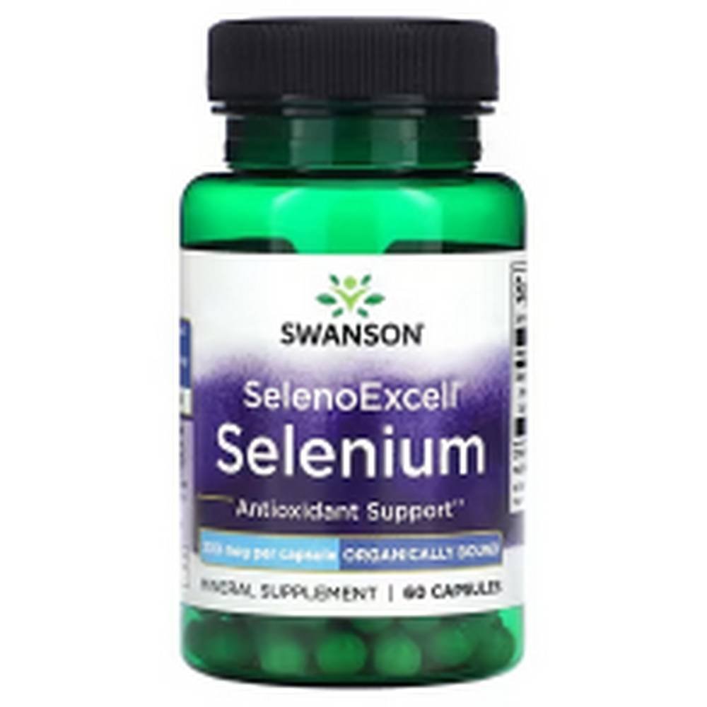 swanson selenoexcell selenium 200 mcg 60 swanson selenoexcell selenio 200 mcg 60 Immune System Support - Swanson, SelenoExcell, Selenium, 200 mcg,