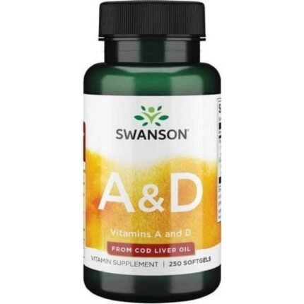 Supports healthy vision and eye function — Swanson Vitamin A 5,000 IU + D 400 IU,