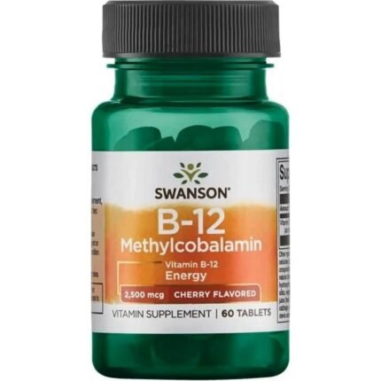 Supports normal energy levels — Swanson Vitamin B12 with Folate,