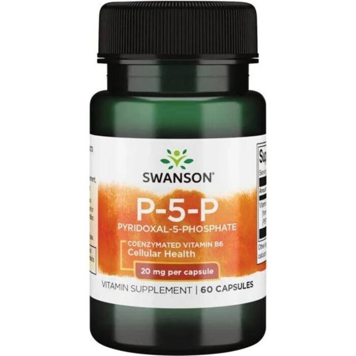 Supports nervous system function — Swanson Vitamin B6 P-5-P 20 mg,