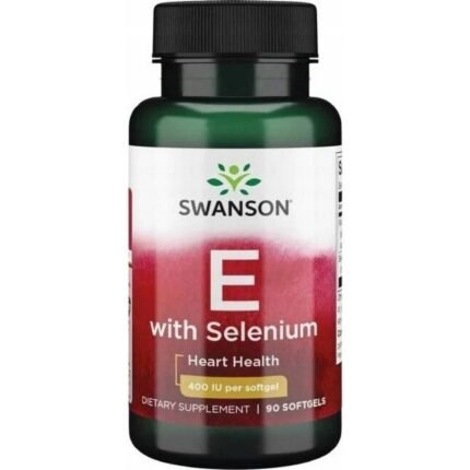 Supports skin health — Swanson Vitamin E with Selenium 400 IU & 50 µg,