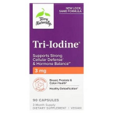 Thyroid Support -Terry Naturally, Tri-Iodine®,