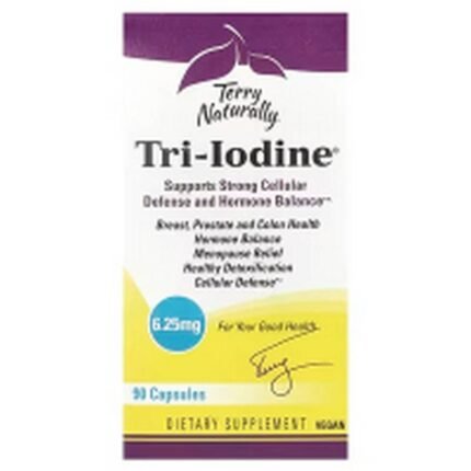 Thyroid Support -Terry Naturally, Tri-Iodine®,