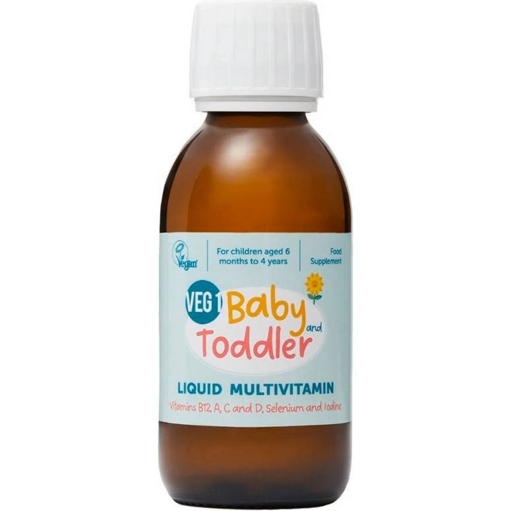 the vegan society veg 1 liquid multivitamin for children150ml Support for overall health — The Vegan Society VEG 1 Liquid Multivitamin for Children, 150ml,