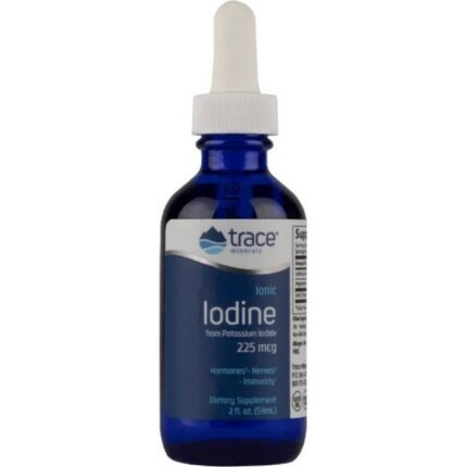 Thyroid support — Trace Minerals Liquid Ionic Iodine, 59 ml,