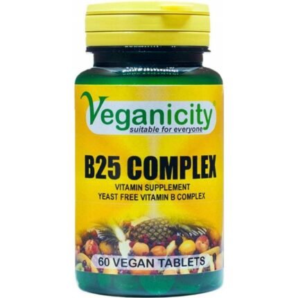 Supports energy levels and reduces fatigue — Veganicity B25 Complex,