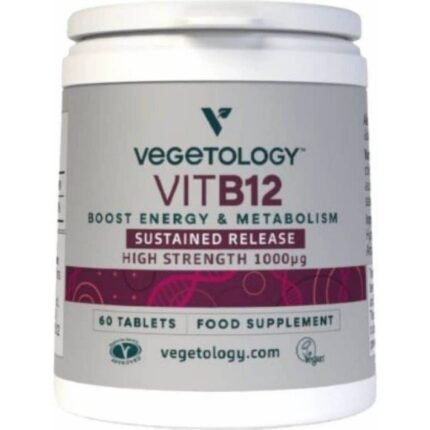Supports normal energy levels — Vegetologists Vitamin B12 1000 µg Cyanocobalamin,