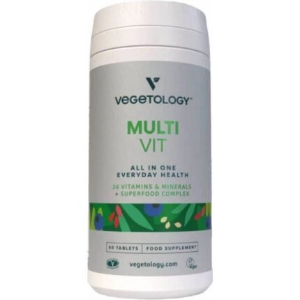 Support for overall health — Vegetology Multivitamin with minerals for vegans,