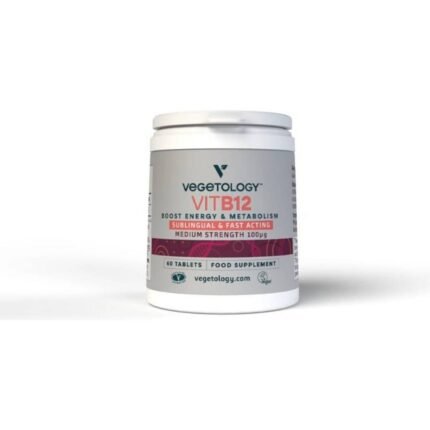 Supports normal energy levels — Vegetology Vitamin B12 Sublingual 100 µg,