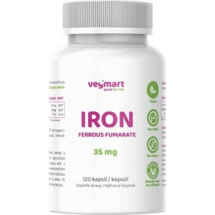Supports healthy iron levels — Vegmart Iron Ferrous Fumarate 35 mg,