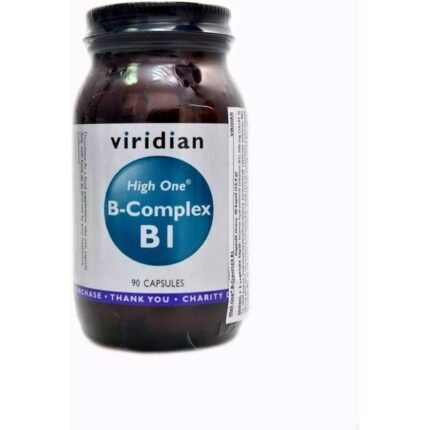 Energy and vitality support — Viridian B-Complex B1 High One,