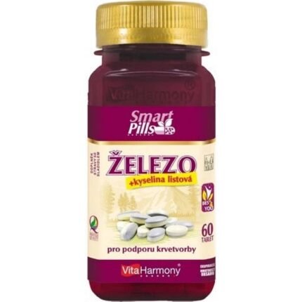 Supports healthy iron levels — Vitaharmony Iron 20 mg with Folic Acid and Vitamin C,