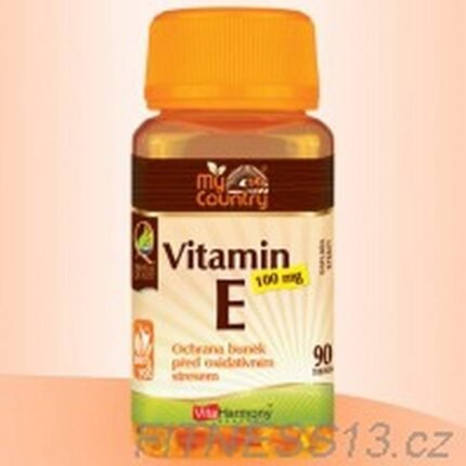 Supports skin health — VitaHarmony My Country - Vitamin E 100 mg,